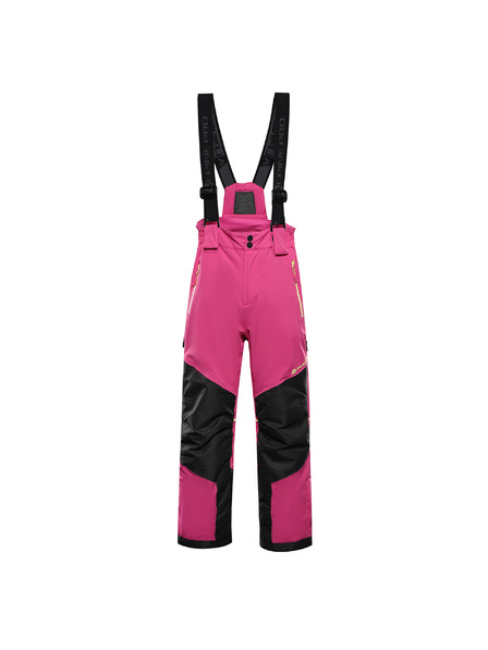 ALPINE PRO Otroške smučarske hlače z membrano ptx snow ALPINE PRO WERADO 2 fuchsia fedora