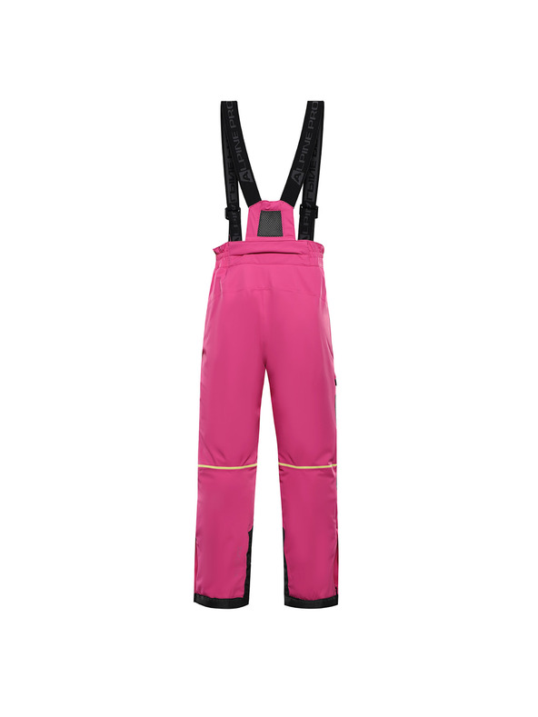ALPINE PRO Otroške smučarske hlače z membrano ptx snow ALPINE PRO WERADO 2 fuchsia fedora