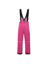 ALPINE PRO Otroške smučarske hlače z membrano ptx snow ALPINE PRO WERADO 2 fuchsia fedora