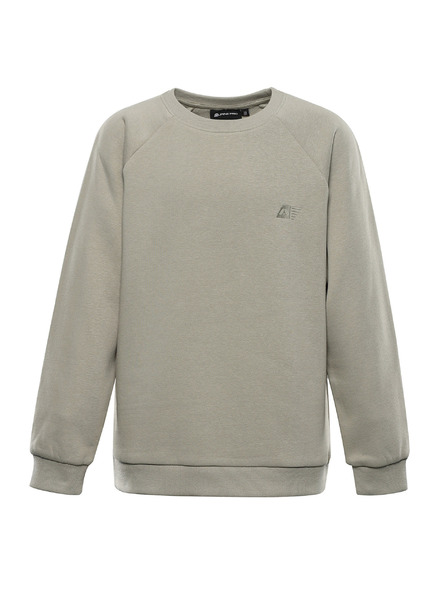 ALPINE PRO Otroška bombažna jopa ALPINE PRO NEGGO abbey stone