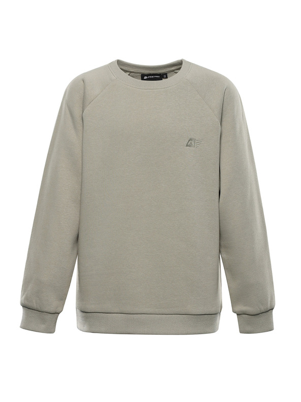 ALPINE PRO Otroška bombažna jopa ALPINE PRO NEGGO abbey stone