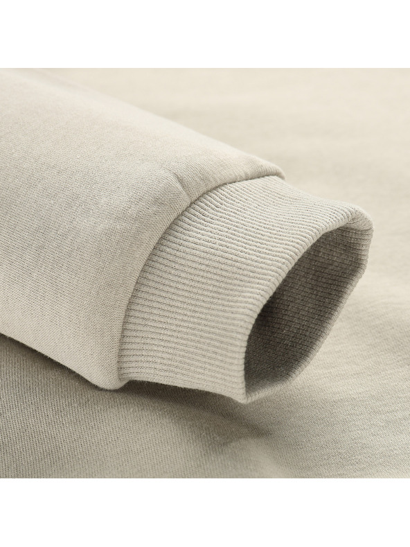 ALPINE PRO Otroška bombažna jopa ALPINE PRO NEGGO abbey stone