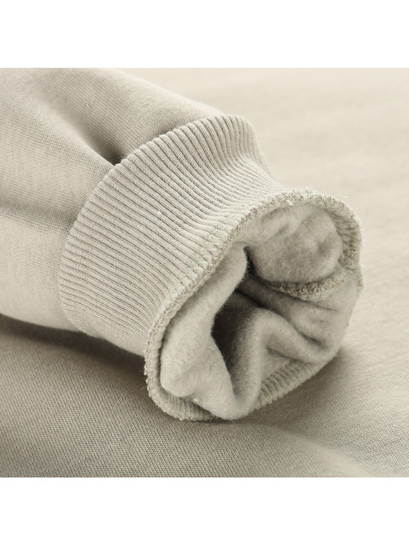 ALPINE PRO Otroška bombažna jopa ALPINE PRO NEGGO abbey stone