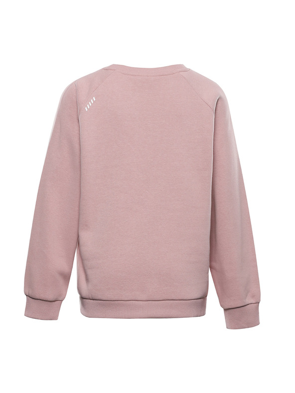 ALPINE PRO Otroška bombažna jopa ALPINE PRO NEGGO pale mauve