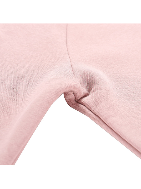 ALPINE PRO Otroška bombažna jopa ALPINE PRO NEGGO pale mauve