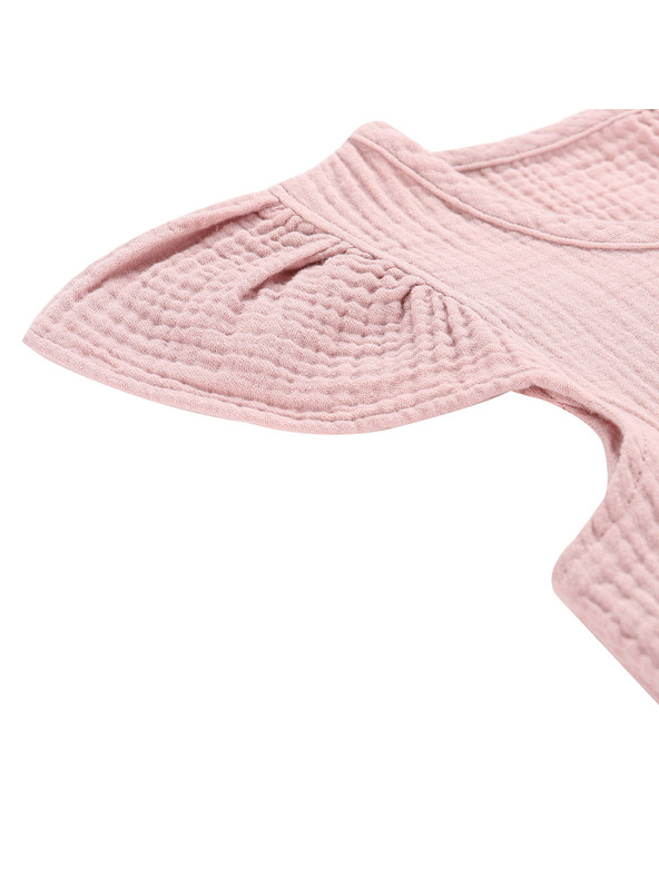 ALPINE PRO Otroške bombažne obleke ALPINE PRO ILERO pale mauve