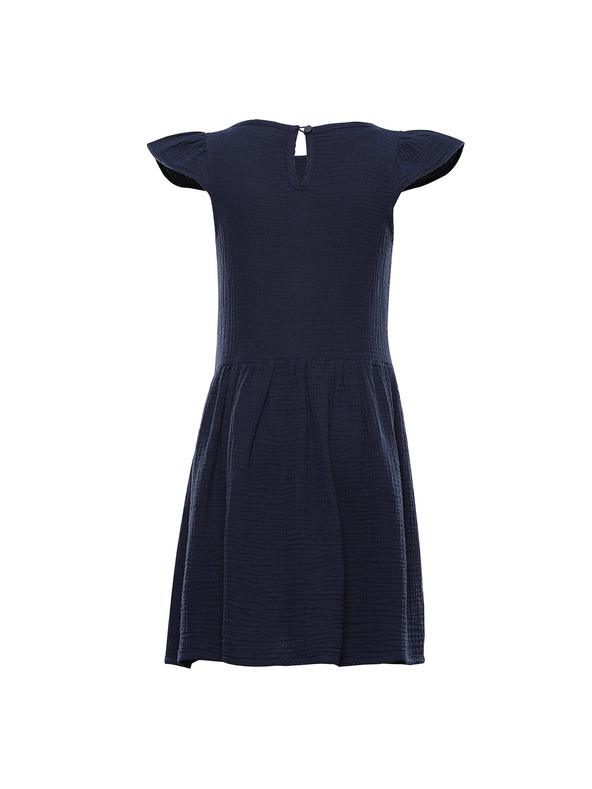 ALPINE PRO Otroške bombažne obleke ALPINE PRO ILERO moonlit ocean