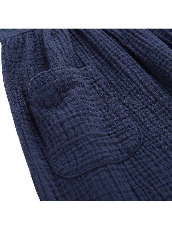 ALPINE PRO Otroške bombažne obleke ALPINE PRO ILERO moonlit ocean