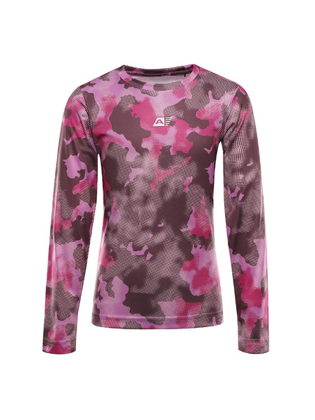 ALPINE PRO Otroška hitrosušeča majica ALPINE PRO HORMO fuchsia red različica pc