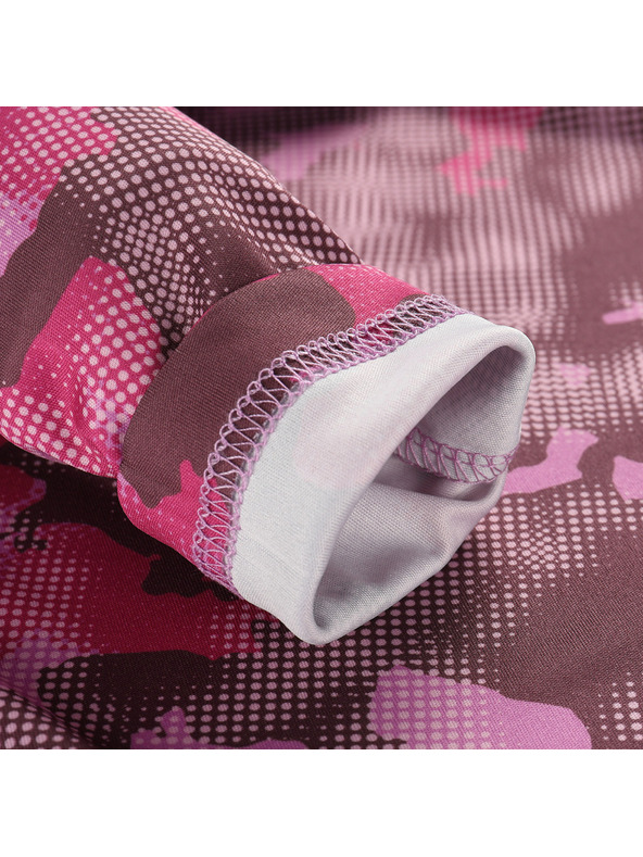 ALPINE PRO Otroška hitrosušeča majica ALPINE PRO HORMO fuchsia red različica pc