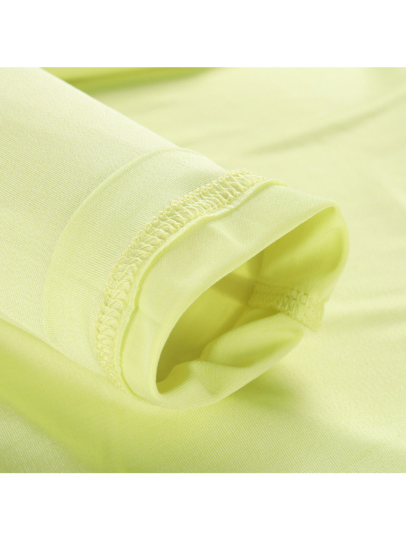 ALPINE PRO Otroška hitro sušeča majica ALPINE PRO MILDO 2 luminary green