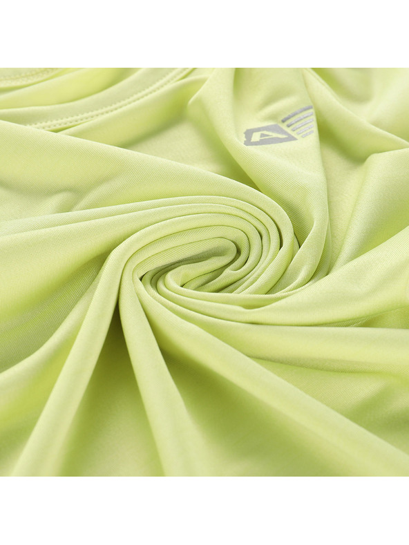 ALPINE PRO Otroška hitro sušeča majica ALPINE PRO MILDO 2 luminary green