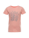 ALPINE PRO Otroška hitrosušeča majica ALPINE PRO REJO 2 apricot blush varianta pd