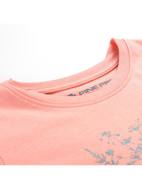 ALPINE PRO Otroška hitrosušeča majica ALPINE PRO REJO 2 apricot blush varianta pd