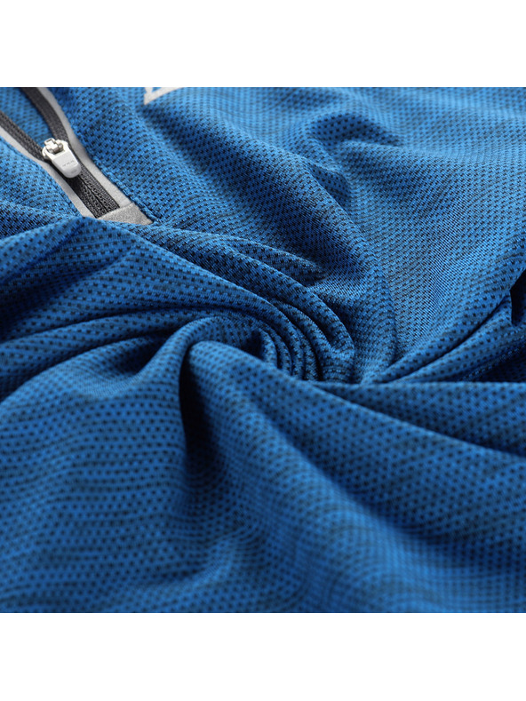 ALPINE PRO Otroška hitro sušeča kolesarska majica ALPINE PRO LATTERO 2 moonlit ocean