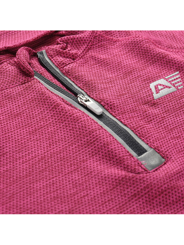 ALPINE PRO Otroška hitro sušeča kolesarska majica ALPINE PRO LATTERO 2 fuchsia red