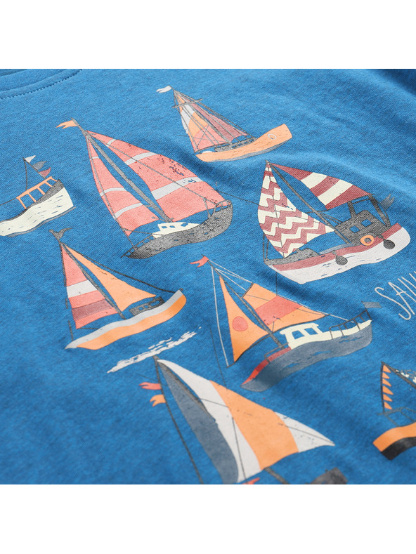 ALPINE PRO Otroška majica iz materiala, ki se ne mečka, ALPINE PRO BIGERO 2 moonlit ocean varianta pb