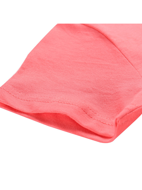 ALPINE PRO Otroška majica iz organske bombažne ALPINE PRO TERMESO 2 calypso coral varianta pd