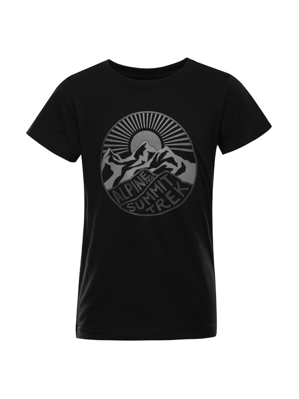 ALPINE PRO Otroška hitrosušeča majica ALPINE PRO REJO 2 black varianta pb