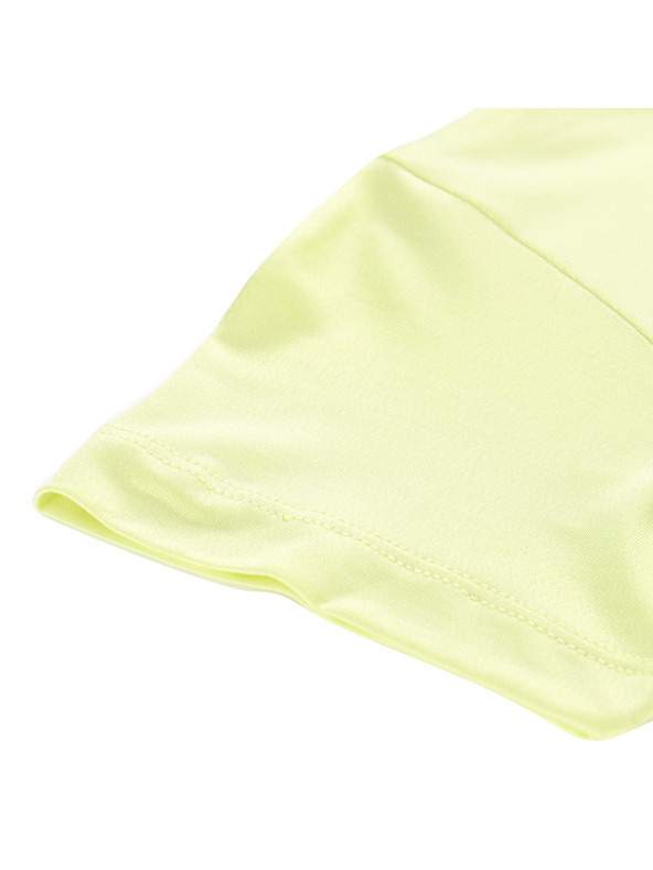 ALPINE PRO Otroška hitro sušeča majica ALPINE PRO BASIKO luminary green