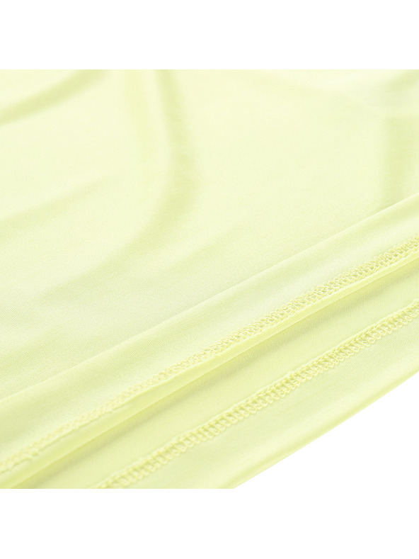 ALPINE PRO Otroška hitro sušeča majica ALPINE PRO BASIKO luminary green