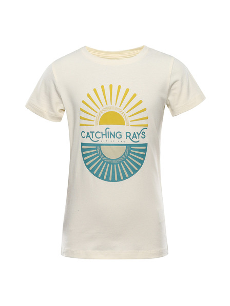 ALPINE PRO Otroška bombažna majica ALPINE PRO DORGO cream varianta pb