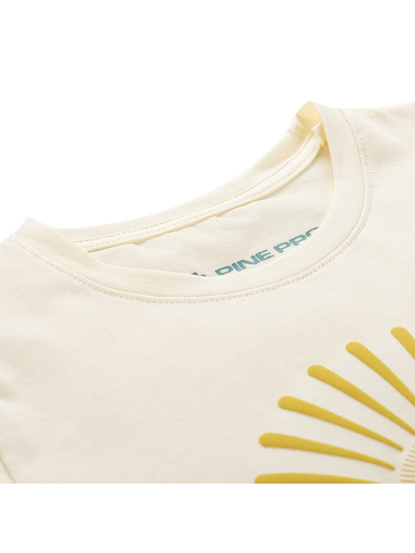 ALPINE PRO Otroška bombažna majica ALPINE PRO DORGO cream varianta pb