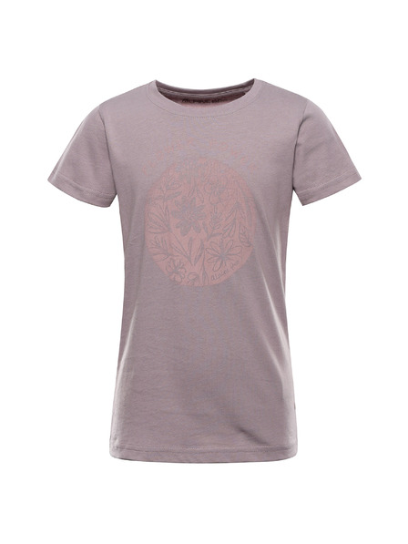 ALPINE PRO Otroška majica iz organske bombažne ALPINE PRO TERMESO 2 quail varianta pb