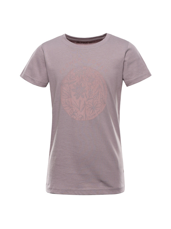 ALPINE PRO Otroška majica iz organske bombažne ALPINE PRO TERMESO 2 quail varianta pb