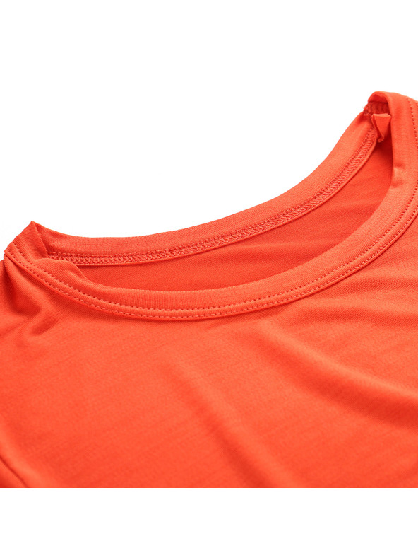 ALPINE PRO Otroška hitro sušeča majica ALPINE PRO BASIKO orange.com