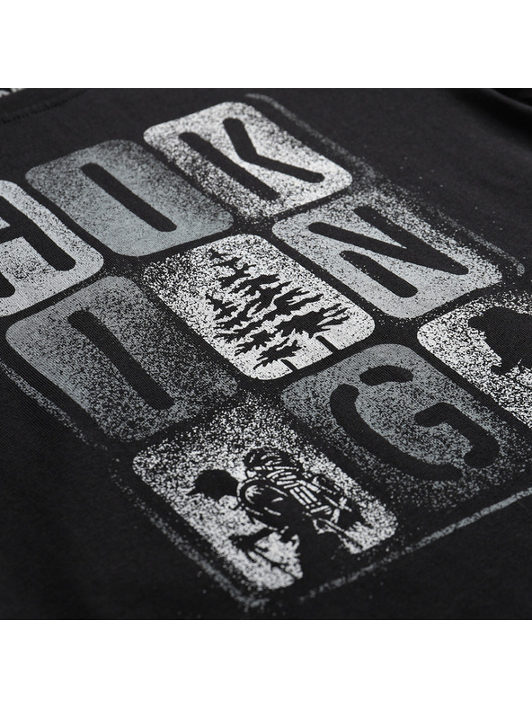 ALPINE PRO Otroška majica iz organske bombažne ALPINE PRO TERMESO 2 black varianta pe