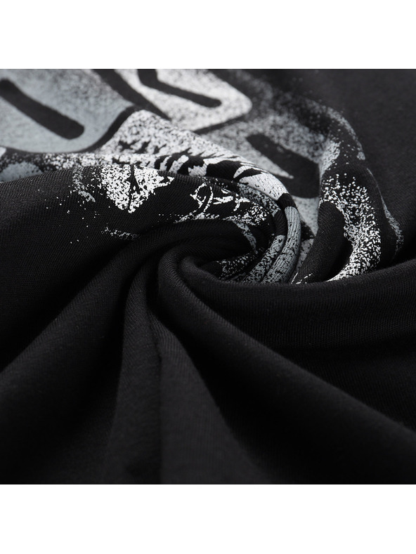 ALPINE PRO Otroška majica iz organske bombažne ALPINE PRO TERMESO 2 black varianta pe