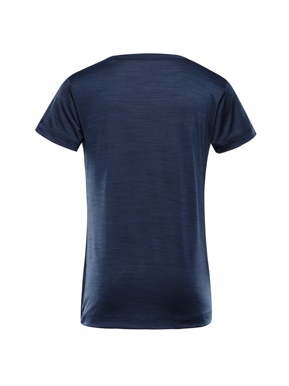 ALPINE PRO Otroška hitro sušeča majica ALPINE PRO BASIKO moonlit ocean