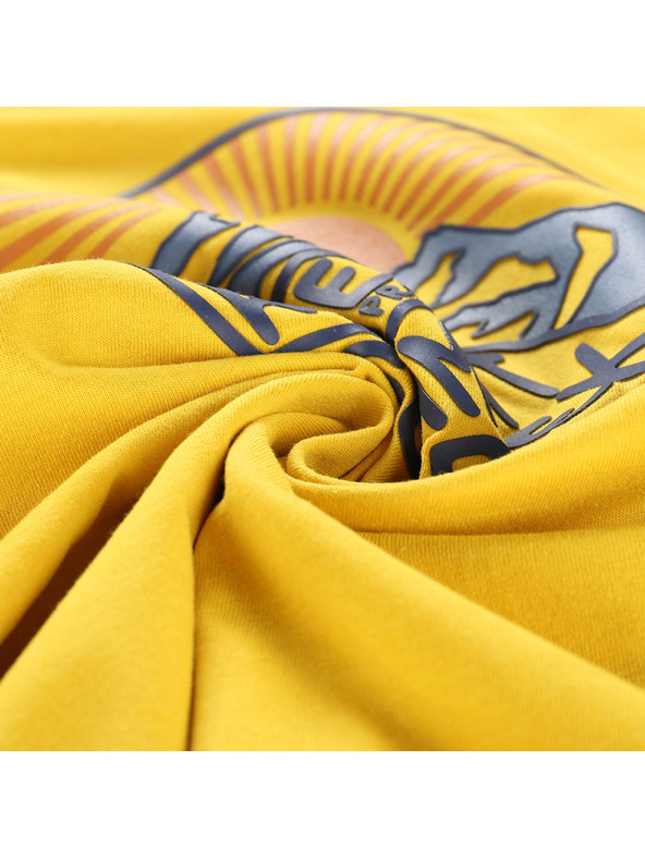 ALPINE PRO Otroška hitrosušeča majica ALPINE PRO REJO 2 lemon curry varianta pb