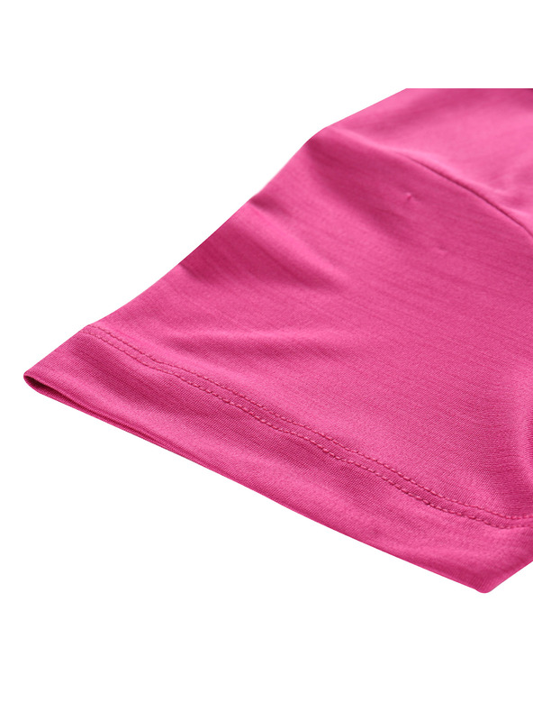 ALPINE PRO Otroška hitro sušeča majica ALPINE PRO BASIKO fuchsia red