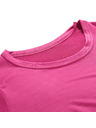 ALPINE PRO Otroška hitro sušeča majica ALPINE PRO BASIKO fuchsia red
