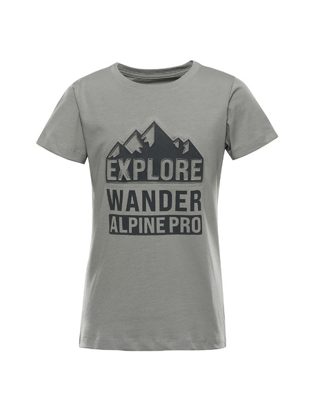 ALPINE PRO Otroška bombažna majica ALPINE PRO DORGO shadow varianta pg