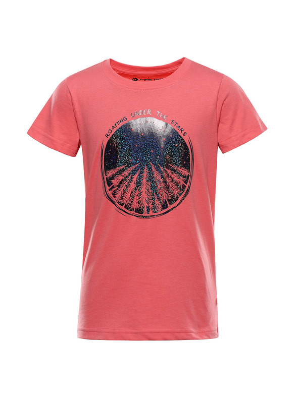 ALPINE PRO Otroška hitrosušeča majica ALPINE PRO REJO 2 calypso coral varianta pc