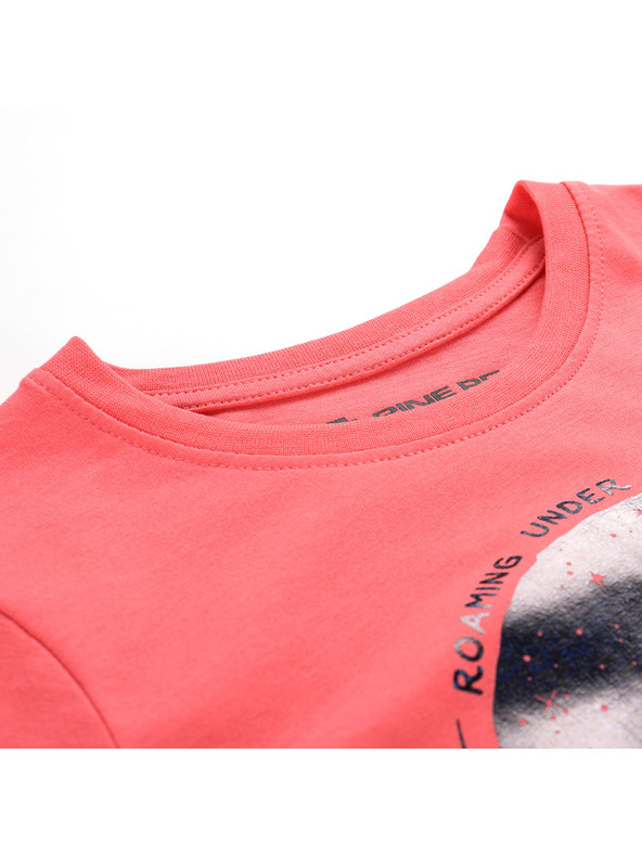 ALPINE PRO Otroška hitrosušeča majica ALPINE PRO REJO 2 calypso coral varianta pc