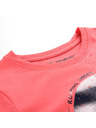 ALPINE PRO Otroška hitrosušeča majica ALPINE PRO REJO 2 calypso coral varianta pc