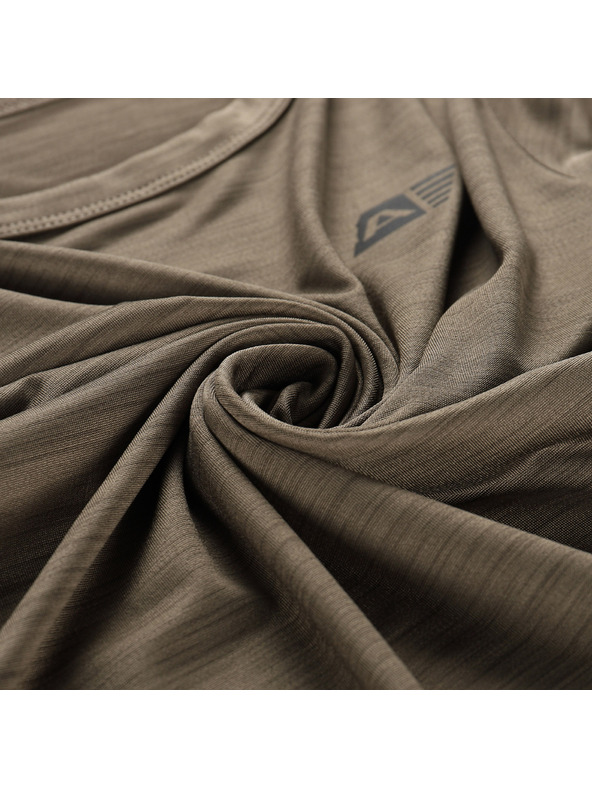 ALPINE PRO Otroška hitro sušeča majica ALPINE PRO BASIKO stone gray