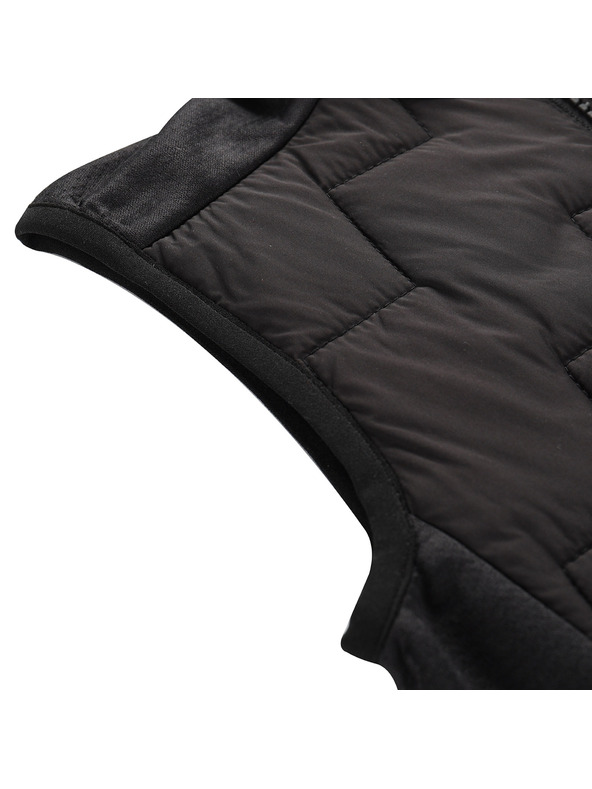 ALPINE PRO Otroški telovnik z merino polnilom ALPINE PRO NERCO black