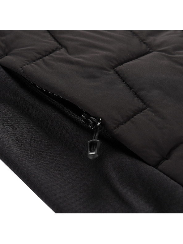 ALPINE PRO Otroški telovnik z merino polnilom ALPINE PRO NERCO black