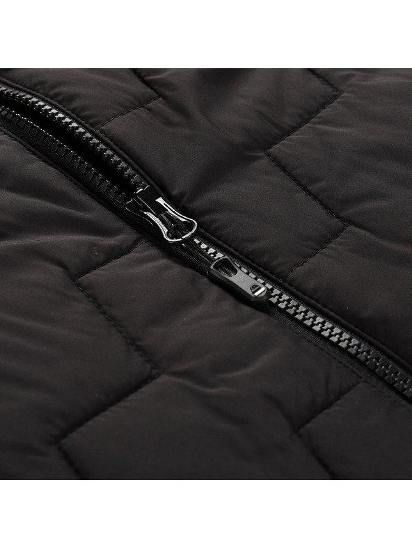 ALPINE PRO Otroški telovnik z merino polnilom ALPINE PRO NERCO black