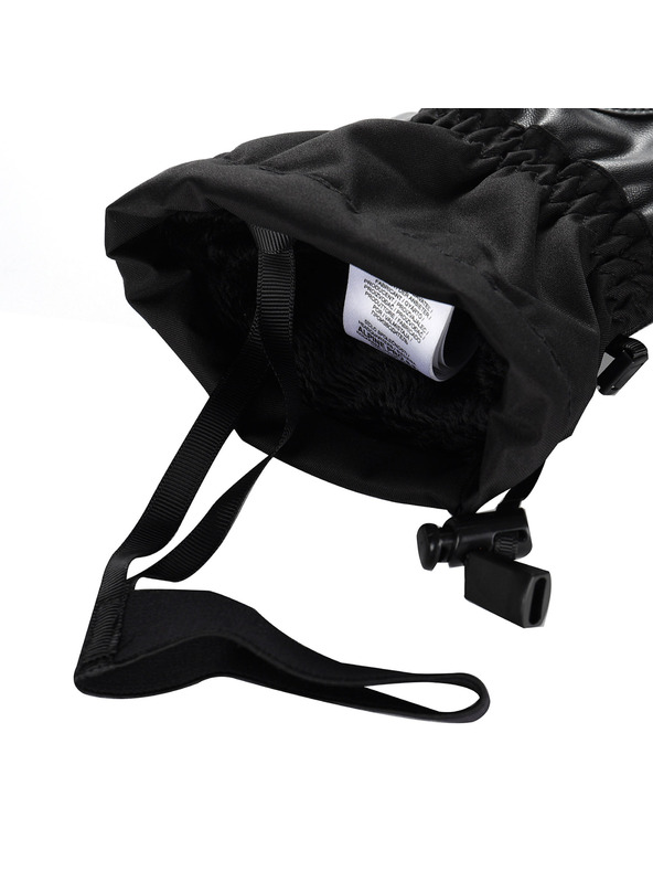 ALPINE PRO Moške smučarske rokavice z membrano ptx ALPINE PRO LEDET black