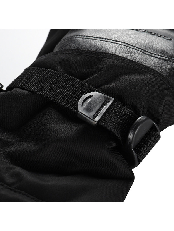 ALPINE PRO Moške smučarske rokavice z membrano ptx ALPINE PRO LEDET black