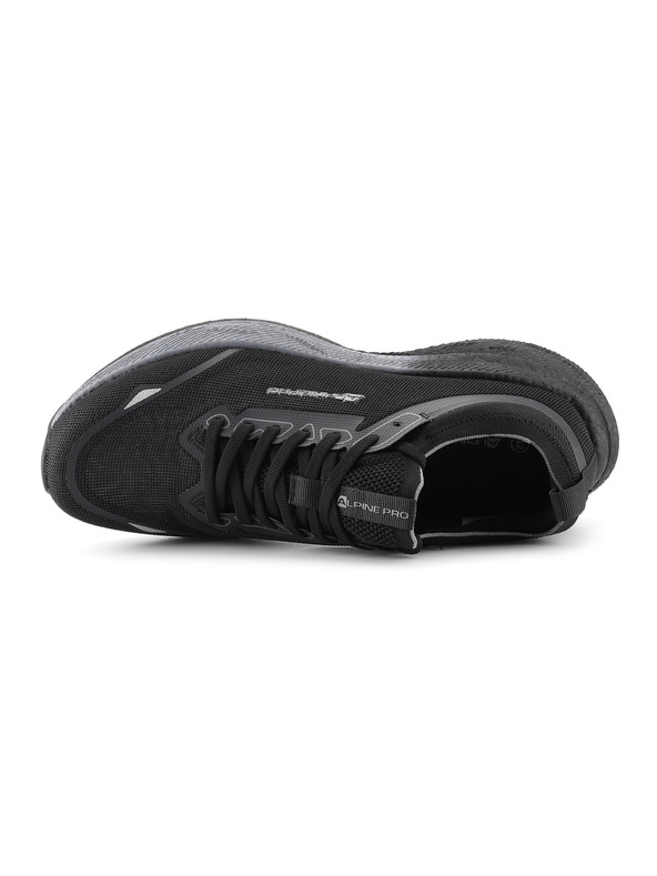 ALPINE PRO Moška tekaška obutev s podplatom carbon plate ALPINE PRO NEGAD črna