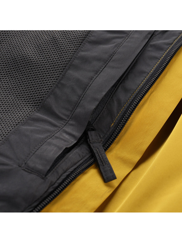 ALPINE PRO Moška jakna z membrano ptx ALPINE PRO NOREM 3 lemon curry