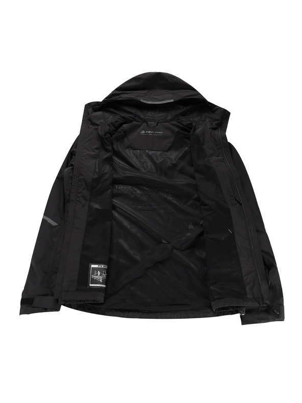 ALPINE PRO Moška vodoodporna jakna z ptx membrano ALPINE PRO NOREM 2 black