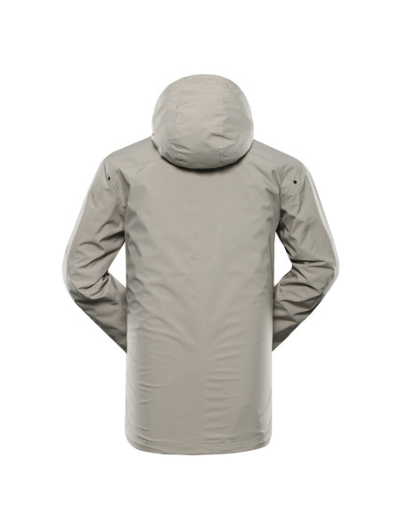 ALPINE PRO Moška jakna z membrano ptx ALPINE PRO REMON abbey stone